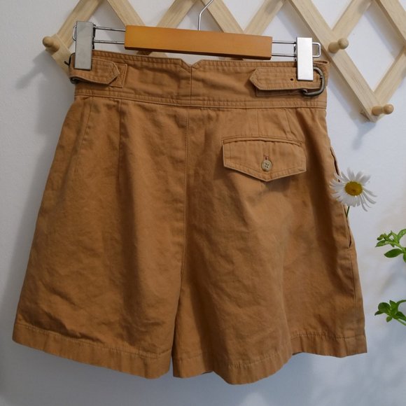 Vintage High Waisted, Minimalist Mom Shorts - Picture 2 of 4